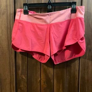 Size 8 lululemon speed short 4 inch inseam.